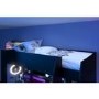 High Sleeper Gaming Bed with Desk in Black - Online - Kids Avenue
