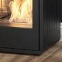 Adam Bellini Bio Ethanol Stove in Black