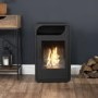 Adam Bellini Bio Ethanol Stove in Black