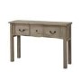 ALMOST PERFECT -  Solid Mango Wood 1 Drawer Console- Copgrove