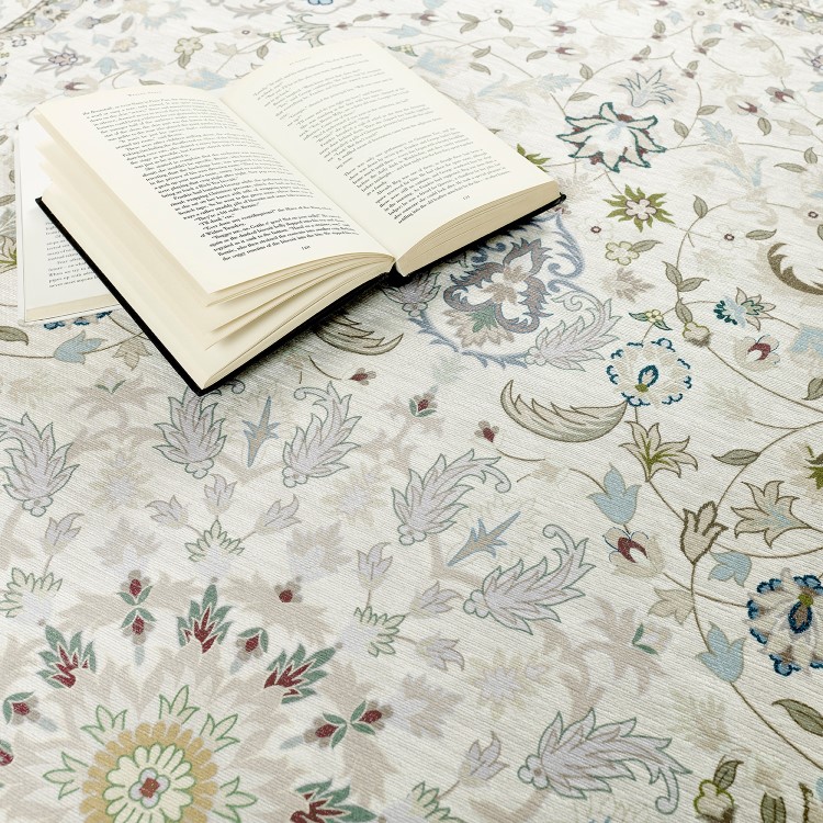 Washable Distressed Persian Beige Rug - 170 x 120 cm - Windsor - Ripley