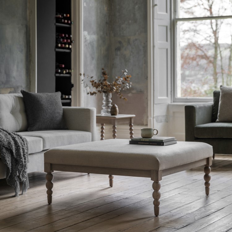 ONLY OPENED - Coffee Table with Bobbin Detail - Artisan - Caspian House  