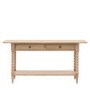 Oak Large Console Table with 2 Drawers - Artisan - Caspian House
