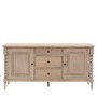 Oak Sideboard with Bobbin Detail - Artisan - Caspian House 