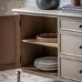 Oak Sideboard with Bobbin Detail - Artisan - Caspian House 