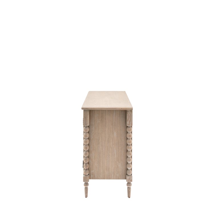 Oak Sideboard with Bobbin Detail - Artisan - Caspian House 