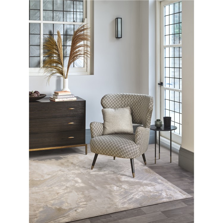 ONLY OPENED - Abstract Beige Rug - 170 x 120 cm - Etch - Aurora