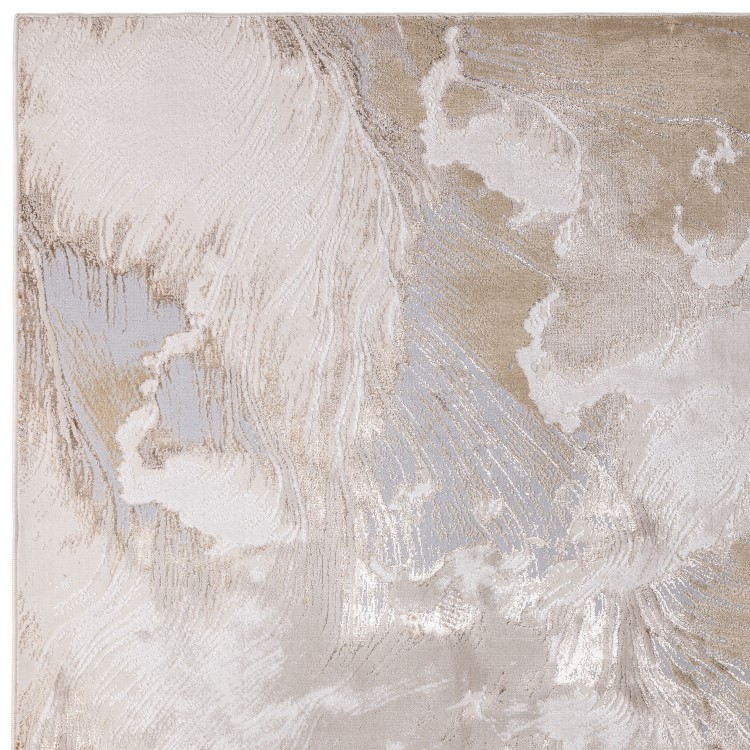 ONLY OPENED - Abstract Beige Rug - 170 x 120 cm - Etch - Aurora