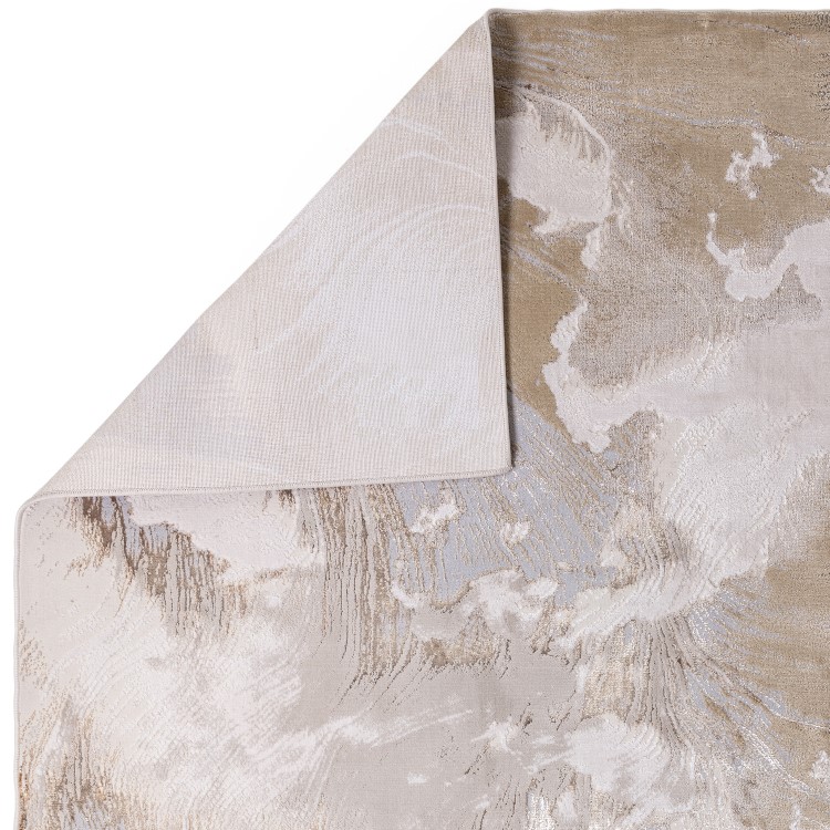 ONLY OPENED - Abstract Beige Rug - 170 x 120 cm - Etch - Aurora