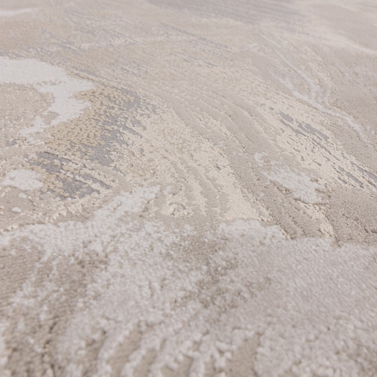 ONLY OPENED - Abstract Beige Rug - 170 x 120 cm - Etch - Aurora