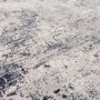ONLY OPENED - Large Distressed Navy Rug - 290 x 200 cm - Border - Kuza