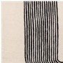 ALMOST PERFECT - Large Retro Geometric Black & Cream Rug with Abstract Lines - 300 x 200 cm - Arches - Matrix