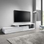 Extra Large White Gloss TV Unit - TV's up to 47" - Evoque