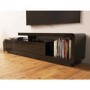 Evoque Black High Gloss TV Unit Stand with Storage Drawers