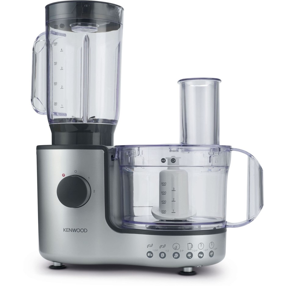Kenwood FP195A MultiPro Food Processor & Blender Silver BuyItDirect.ie