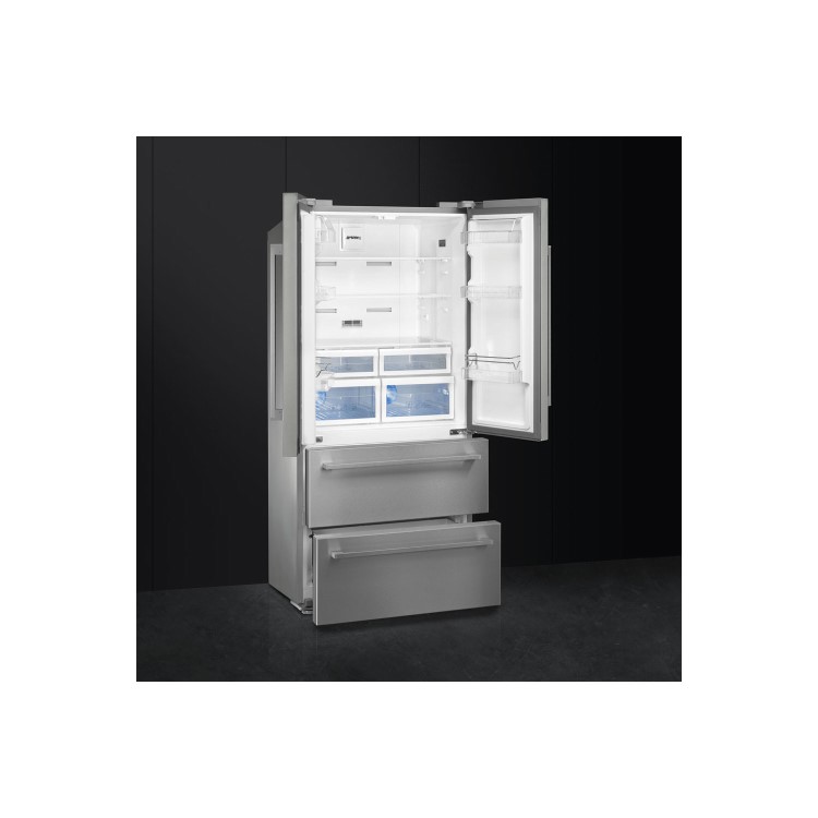 Smeg FQ55FX1 4-Door American Fridge Freezer Stainless Steel