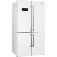 Refurbished Smeg FQ60BDF 511 Litre American Fridge Freezer - White