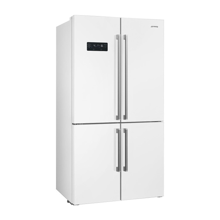 Refurbished Smeg FQ60BDF 511 Litre American Fridge Freezer - White