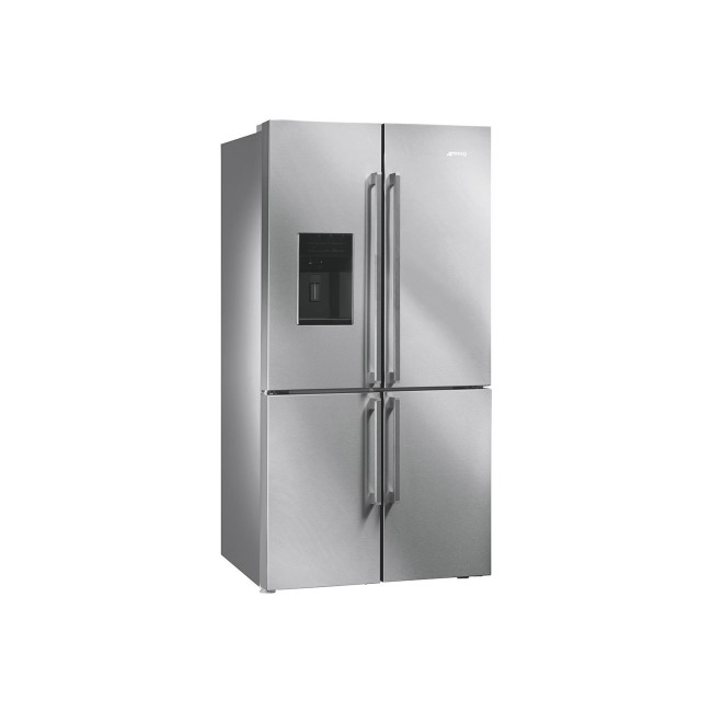Smeg FQ75XPED Elite 4-Door American Fridge Freezer With Convertible Compartment And Ice/Water Dispenser - Stainless Steel