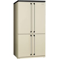 Smeg FQ960P 90cm Victoria Cream Freestanding Four Door Fridge Freezer