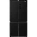 FQI60KD Smeg 522 Litre Four Door Freestanding American Fridge Freezer - Dark Inox