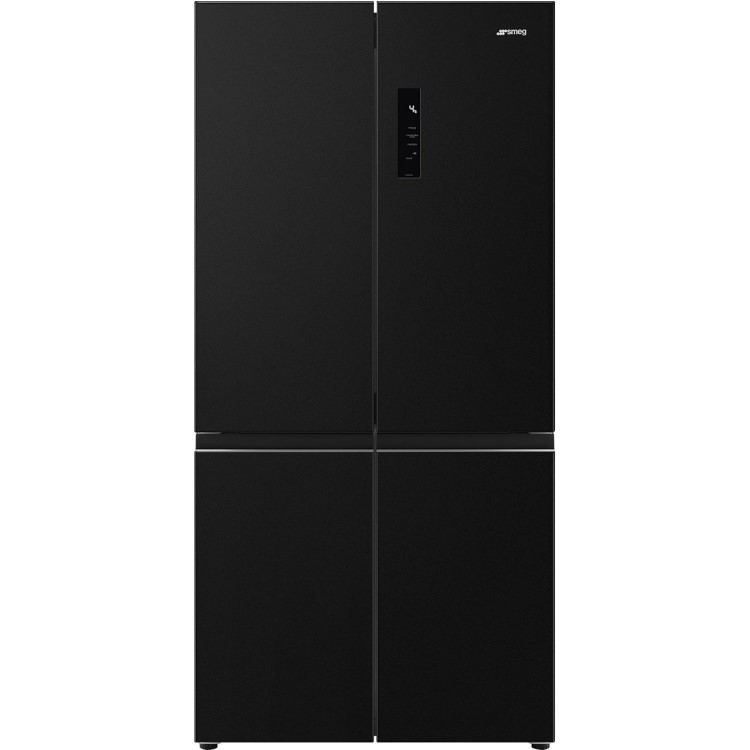 Smeg 522 Litre Four Door Freestanding American Fridge Freezer - Dark Inox