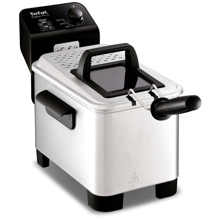 Tefal FR333040 Easy Pro Deep Fat Fryer - Stainless Steel