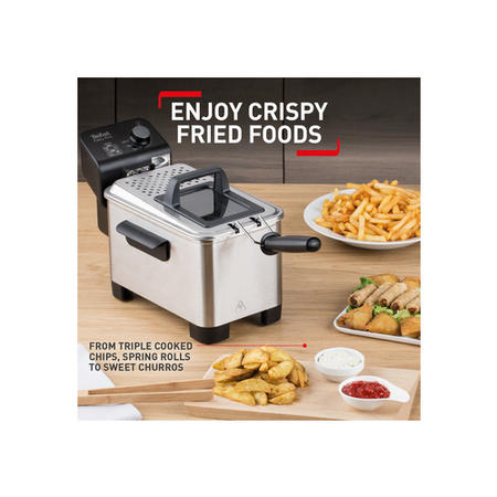 Tefal FR333040 Easy Pro Deep Fat Fryer - Stainless Steel