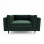 Green Velvet Love Seat - Frankie