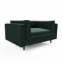 Green Velvet Love Seat - Frankie