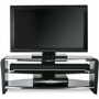 Alphason FRN1100/3BLK/BK Francium TV Stand for up to 50" TVs - Black