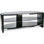 Alphason FRN1100/3BLK/BK Francium TV Stand for up to 50" TVs - Black