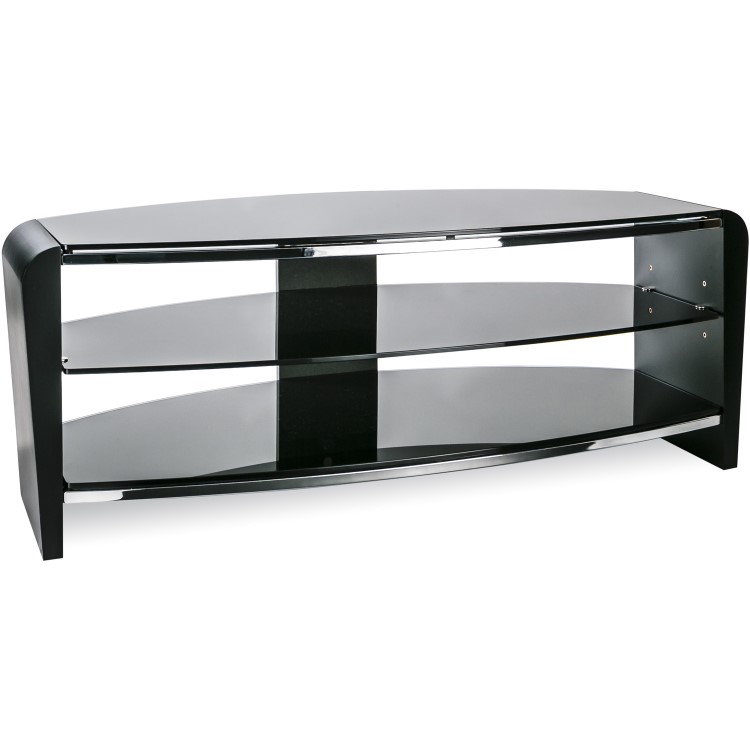 Alphason FRN1100/3BLK/BK Francium TV Stand for up to 50" TVs - Black