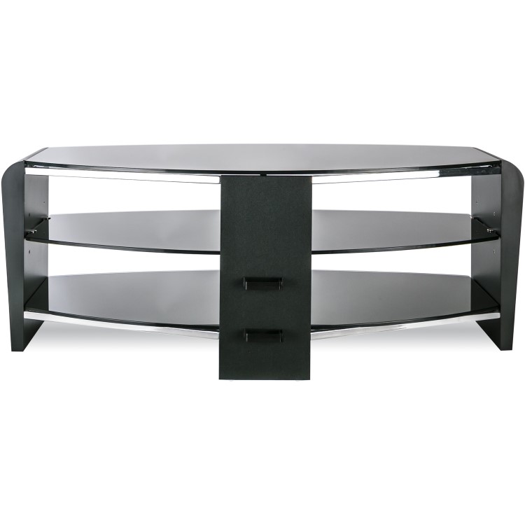 Alphason FRN1100/3BLK/BK Francium TV Stand for up to 50" TVs - Black