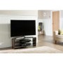 Alphason FRN1100/3BLK/BK Francium TV Stand for up to 50" TVs - Black