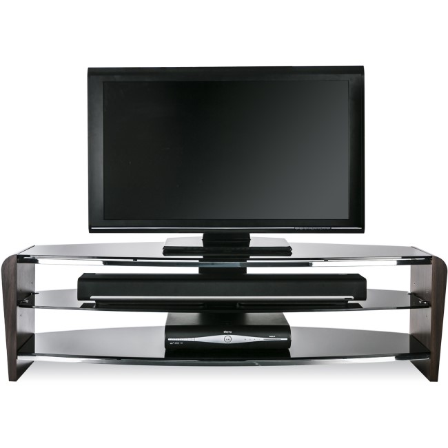 Alphason Francium TV Stand for up to 60" TVs - Walnut