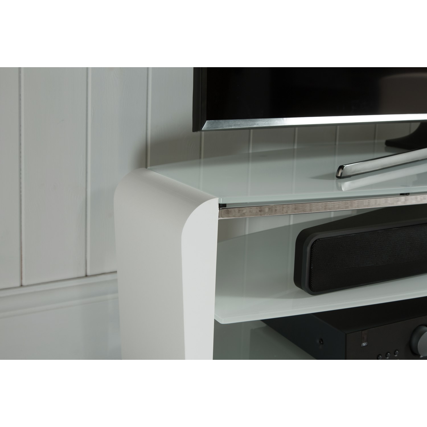 Alphason FRN1400 ARCTIC Francium TV Stand for up to 60