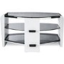 Alphason FRN800/3WHT/SK Francium TV Stand for up to 37" TVs - White