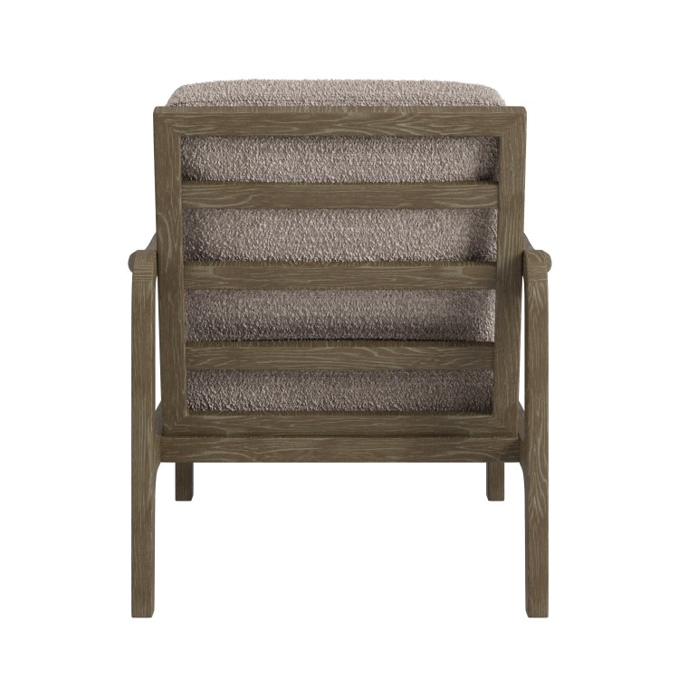 Mink Teddy Mid Century Accent Chair - Farren