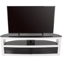 Refurbished AVF Burghley FS1500BURGW White High Gloss TV Stand for up to 70" TVs