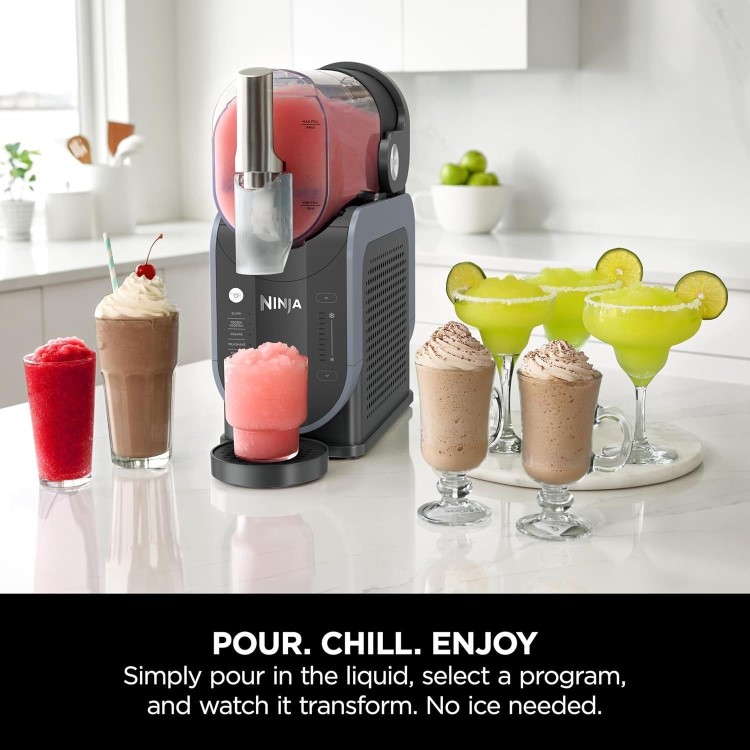 Ninja SLUSHi Frozen Drinks Maker - Blue & Grey