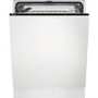 AEG Series 5000 AirDry Integrated Dishwasher - D-rated Black Control Panel