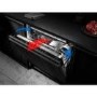AEG AirDry Integrated Dishwasher - D-rated Black Control Panel