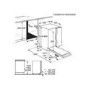AEG AirDry Integrated Dishwasher - D-rated Black Control Panel