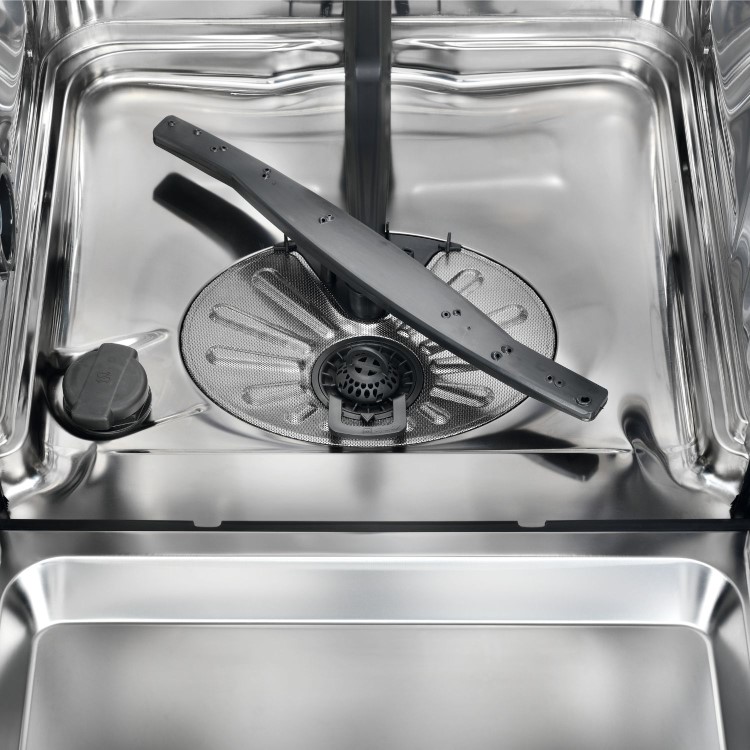 AEG AirDry Integrated Dishwasher - C-rated Black Control Panel