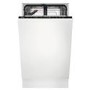AEG Series 7000 GlassCare Integrated Slimline Dishwasher - D-Rated Black Control Panel