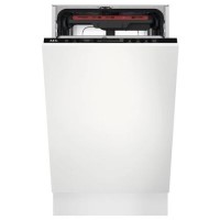 AEG GlassCare Integrated Dishwasher - C-rated Black Control Panel Auto Sense