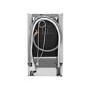 AEG GlassCare Integrated Dishwasher - C-rated Black Control Panel Auto Sense