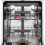 AEG Series 7000 GlassCare Integrated Dishwasher - C-Rated, Black control panel