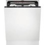 AEG Series 7000 GlassCare Integrated Dishwasher - A-rated Black Control Panel